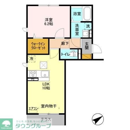 アステールピュールMの物件間取画像